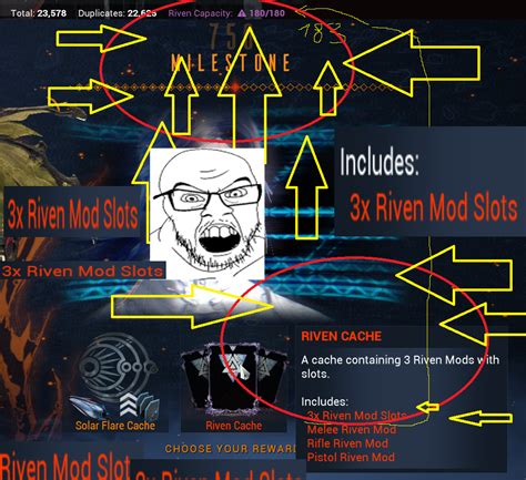 warframe increase riven capacity